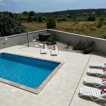 Mare - Modern With Swimming Pool And Jacuzzi Villa Póla